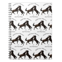 Wilde paarden en zand wasbekken