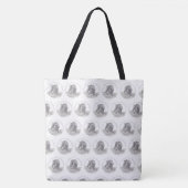 Wilde paarden en zand wasbekken tote bag (Voorkant)