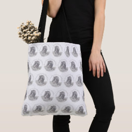 Wilde paarden en zand wasbekken tote bag