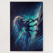 Wilde paarden, galopperende paarden, majestueuze d legpuzzel (Verticaal)