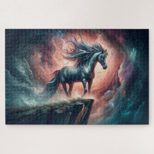 Wilde paarden, galopperende paarden, majestueuze d legpuzzel