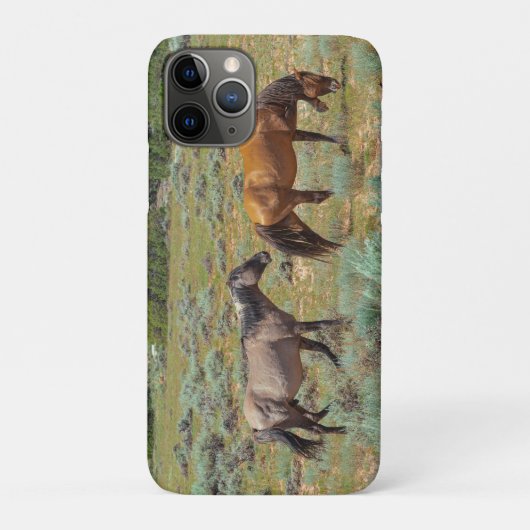 Wilde paarden grazen Case-Mate iPhone case (Achterkant)