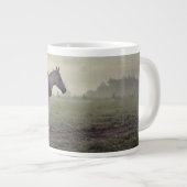 Wilde paarden grote koffiekop (Voorkant rechts)