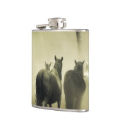 Wilde paarden heupfles (Links)