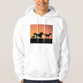 Wilde paarden hoodie (Voorkant)