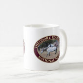 Wilde paarden in het Nationaal Park Theodore Roose Koffiemok (Voorkant rechts)