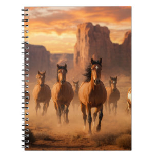 Wilde paarden in het Westen - Dagboek of Notitiebo Notitieboek