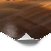 Wilde Paarden in Sunset Splendor Perfect Poster (Hoek)