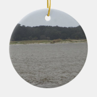 Wilde paarden keramisch ornament