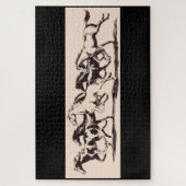 wilde paarden legpuzzel (Verticaal)