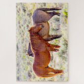 Wilde paarden legpuzzel (Verticaal)