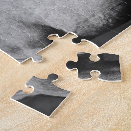 Wilde paarden. legpuzzel (Zijkant)