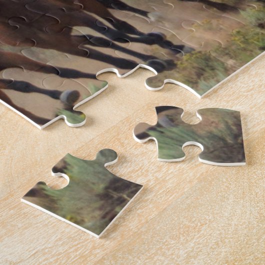 Wilde paarden legpuzzel (Zijkant)