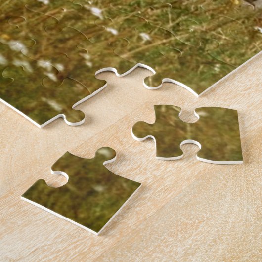 Wilde paarden lopen -  creatieve kunst legpuzzel (Zijkant)