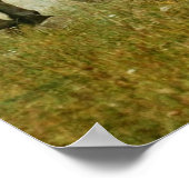 Wilde paarden lopen -  creatieve kunst poster (Hoek)