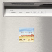 Wilde paarden magneet (Insitu (Vaatwasser))