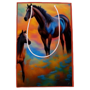 Wilde paarden medium cadeauzakje