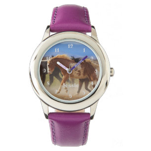 Wilde paarden meisjes horloge