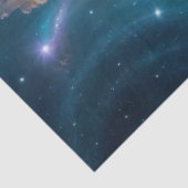 Wilde paarden merrie en veulen in woestijnlandscha tissuepapier (Detail)