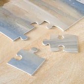 Wilde paarden met bruine zwarte Waterverf Legpuzzel (Zijkant)