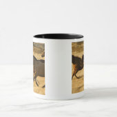 Wilde paarden mok (Midden)