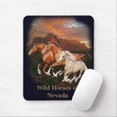 wilde paarden muismat (Met muis)