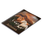 Wilde paarden notitieboek (Linkerzijde)
