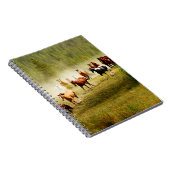 Wilde paarden notitieboek (Rechterzijde)