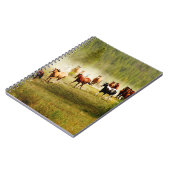 Wilde paarden notitieboek (Linkerzijde)