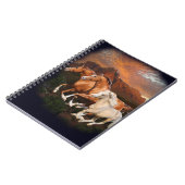 wilde paarden notitieboek (Linkerzijde)