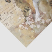 Wilde paarden - Ontmantelingsontwerp Tissuepapier (Detail)