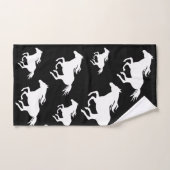 Wilde paarden patroon ontwerp bad handdoek (Handdoek)