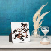 Wilde paarden Plaque Fotoplaat (Insitu)