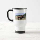 Wilde paarden Plastic reismog Reisbeker (Links)