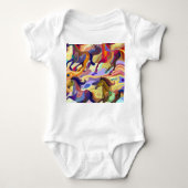 Wilde paarden romper (Voorkant)