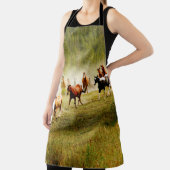 Wilde paarden schort (Insitu)