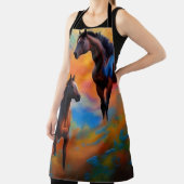 Wilde paarden schort (Insitu)