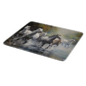 Wilde paarden snijplank (Hoek)