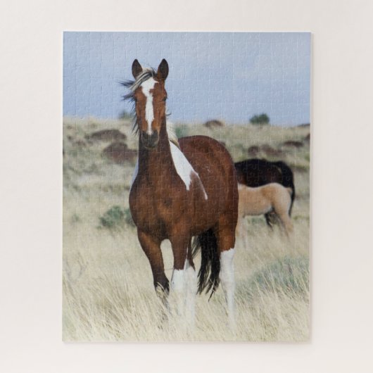 Wilde paarden, Steens-bergen Legpuzzel (Verticaal)