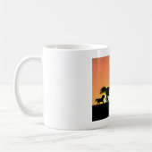 Wilde Paarden Sunset Silhouet Koffiemok (Links)