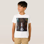 Wilde paarden t-shirt (Voorkant volledig)