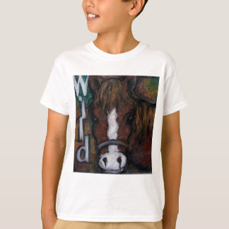 Wilde paarden t-shirt