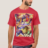 Wilde paarden t-shirt (Voorkant)