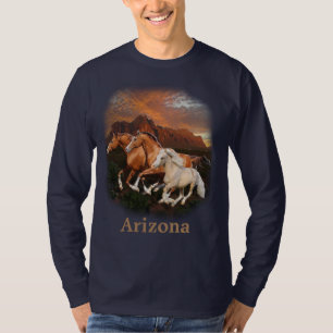Wilde paarden t-shirt