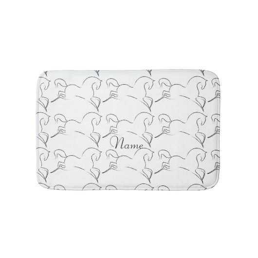 Wilde paarden Thunder_Cove Badmat (Voorkant)