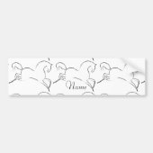 Wilde paarden Thunder_Cove Bumpersticker (Voorkant)