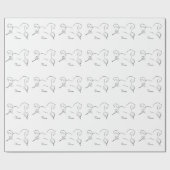 Wilde paarden Thunder_Cove Cadeaupapier (Vlak)