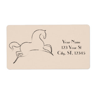 Wilde paarden Thunder_Cove   Etiket