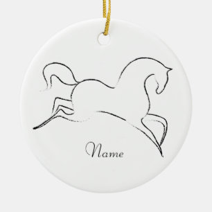 Wilde paarden Thunder_Cove Keramisch Ornament