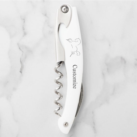 Wilde paarden Thunder_Cove Kurkentrekker (Voorkant)